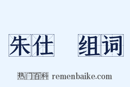 朱仕琇组词是什么意思的图片